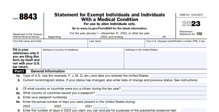 Do I need to file Form 8843