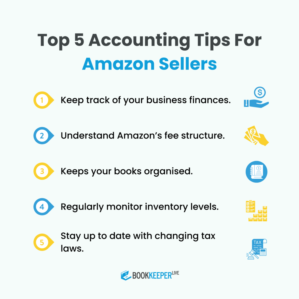 Accounting tips for Amazon sellers