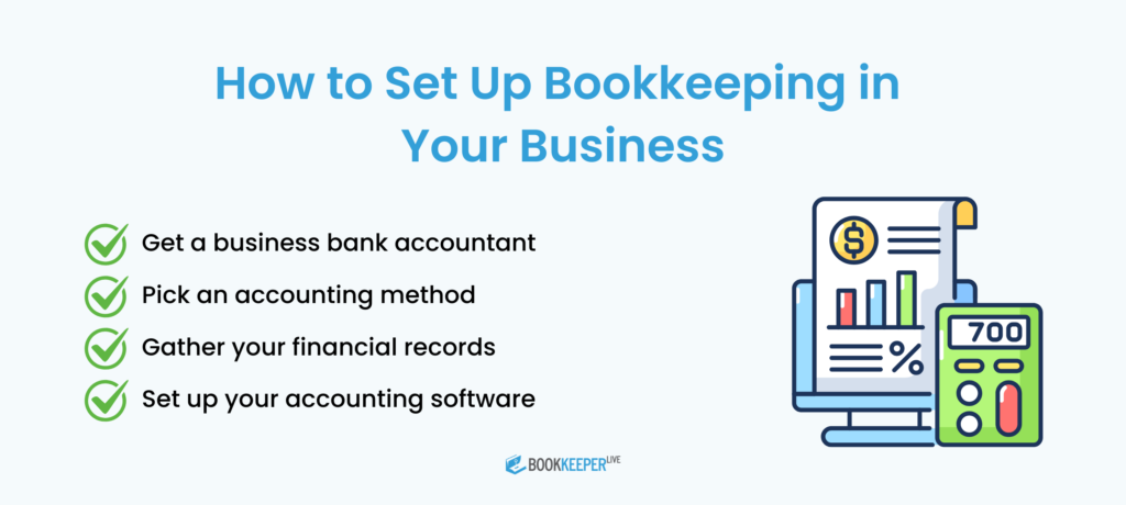 How to set up bookkeeping in your system